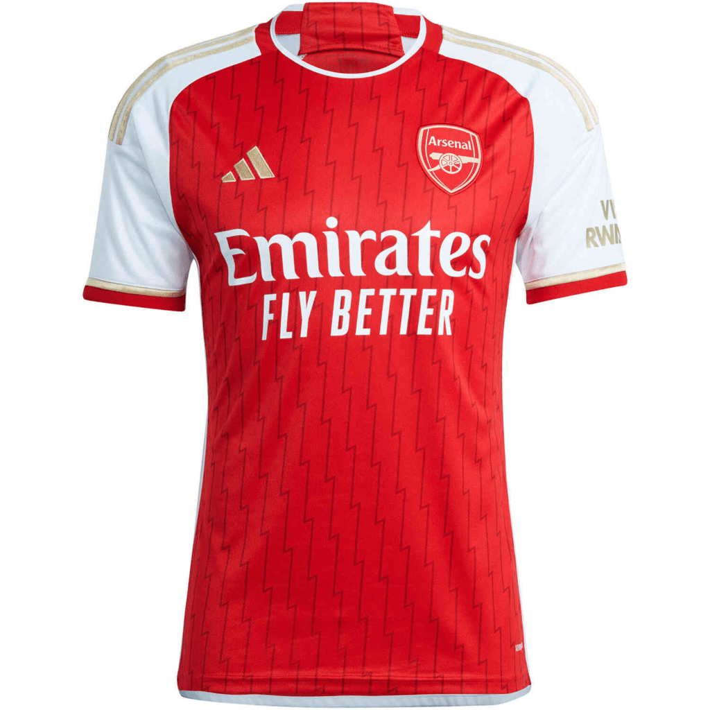 Mohamed Elneny Arsenal 23/24 Home Jersey by adidas