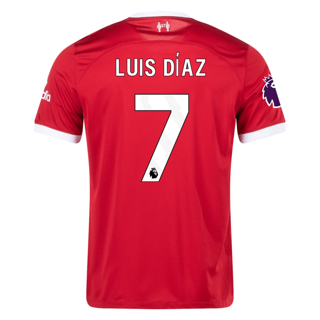 Luis Diaz Liverpool 23 24 Home Jersey By Nike luis-diaz-liverpool-23-24-home-jersey-by-nike
