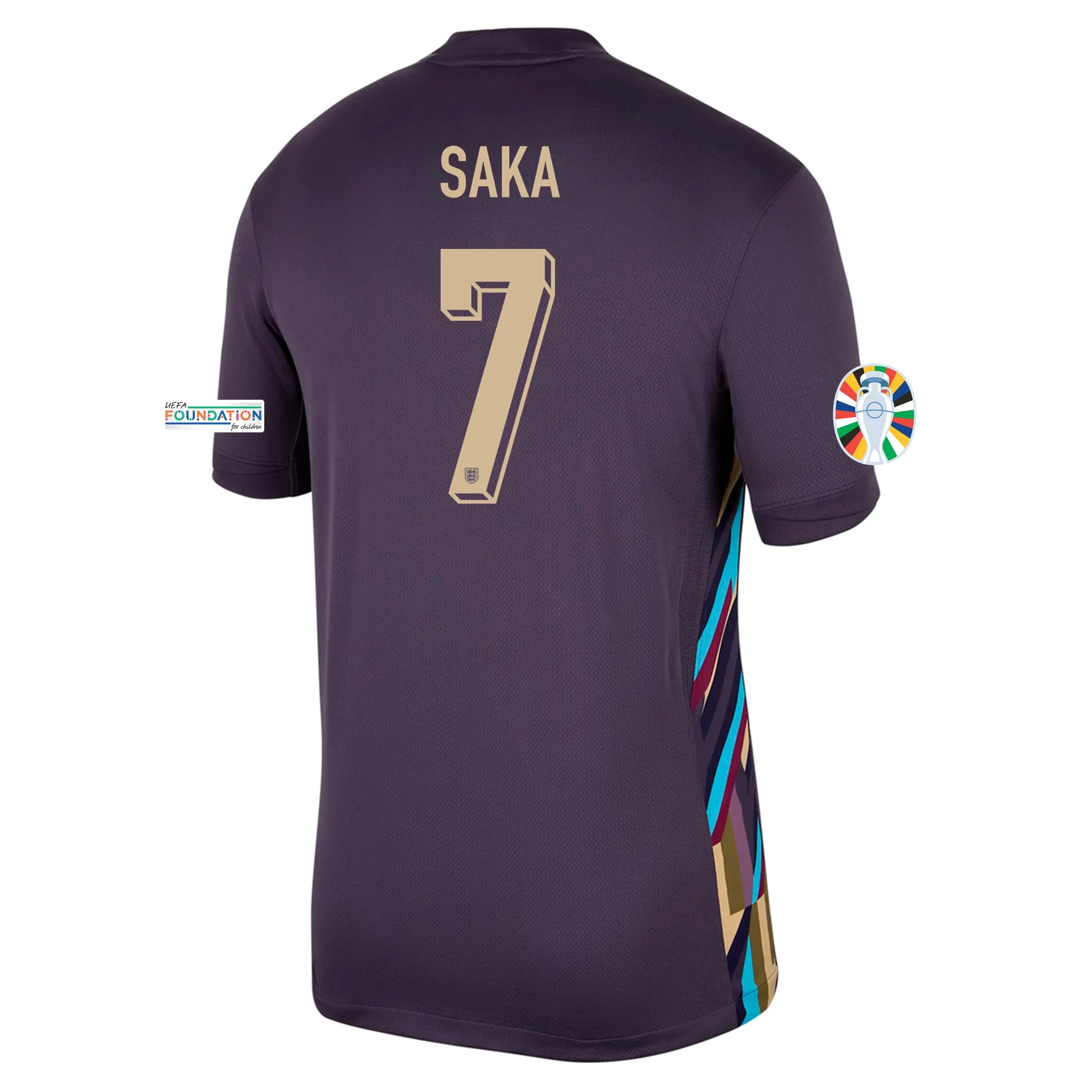 Bukayo Saka England 2024 25 Away Jersey By Nike JerseyBox
