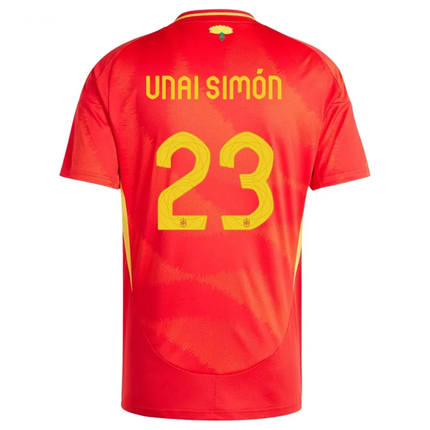 Unai Simon Spain 2024 25 Home Jersey By Adidas JerseyBox Unai Simon Spain 2024 25 Home Jersey By Adidas JerseyBox