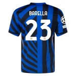 Nicolò Barella Inter Milan 2024/25 UCL Home Jersey by Nike