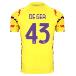 David de Gea Fiorentina 2024/25 Goalkeeper Home Jersey by Kappa