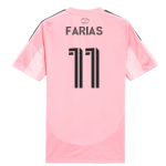 Facundo Farías Inter Miami CF 2025 Home Jersey by Adidas