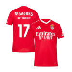 Kerem Aktürkoğlu Benfica 2024/25 Home Jersey by Adidas