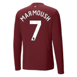 Omar Marmoush Manchester City 2024/25 Long Sleeve Third Jersey by Puma