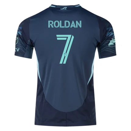 Cristian Roldan Seattle Sounders 2025 Authentic Away Jersey by Adidas