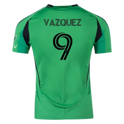Brandon Vázquez Austin FC 2025 Authentic Home Jersey by Adidas