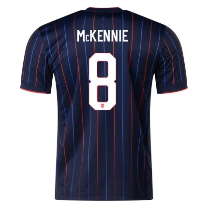 Weston McKennie USMNT 2025 Away Jersey by Nike