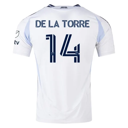 Lucas De La Torre San Diego FC 2025 Authentic Away Jersey by Adidas