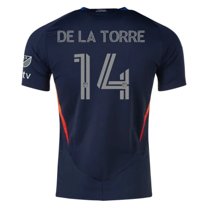 Lucas De La Torre San Diego FC 2025 Authentic Home Jersey by Adidas