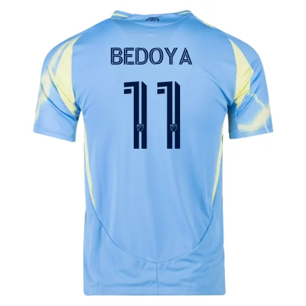 Alejandro Bedoya Philadelphia Union 2025 Authentic Away Jersey by Adidas