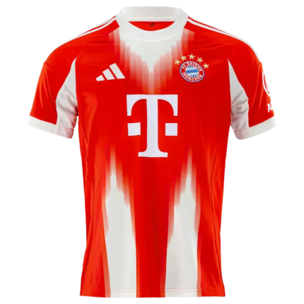FC Bayern 2025/2026 Home Jersey by Adidas