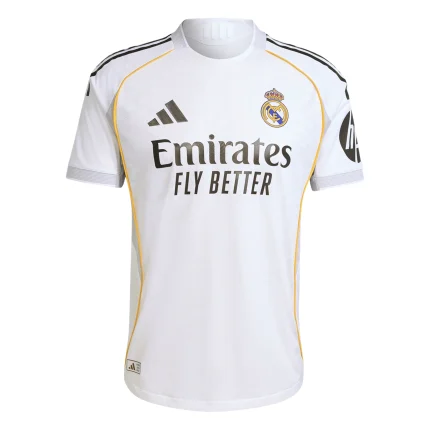 Real Madrid 2025/2026 Authentic Home Jersey by Adidas