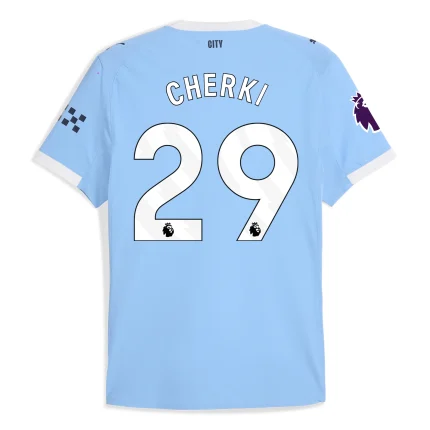 Rayan Cherki Manchester City 25/26 Authentic Home Jersey by PUMA