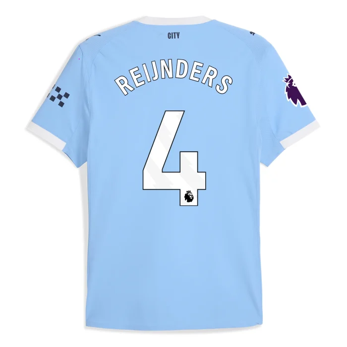 Tijjani Reijnders Manchester City 25/26 Authentic Home Jersey by PUMA - Image 1