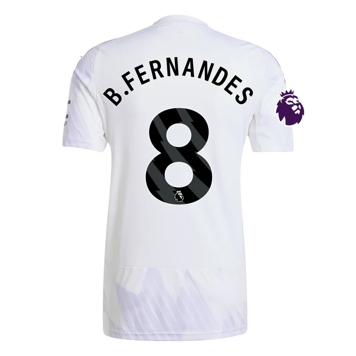 Bruno Fernandes Manchester United 2025/2026 Away Jersey by Adidas - Image 1