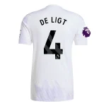 Matthijs de Ligt Manchester United 2025/2026 Away Jersey by Adidas
