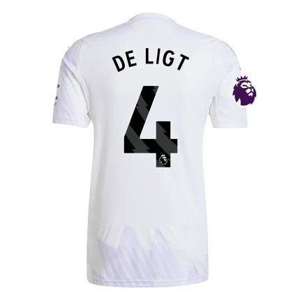 Matthijs de Ligt Manchester United 2025/2026 Away Jersey by Adidas