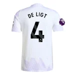 Matthijs de Ligt Manchester United 2025/2026 Authentic Away Jersey by Adidas