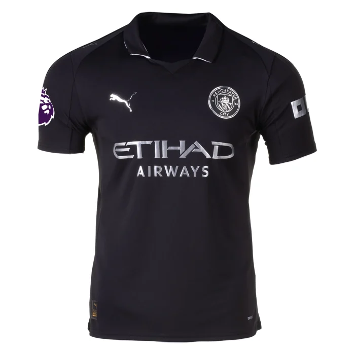 Jérémy Doku Manchester City 2025/2026 Away Jersey by PUMA - Image 2