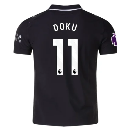 Jérémy Doku Manchester City 2025/2026 Authentic Away Jersey by PUMA