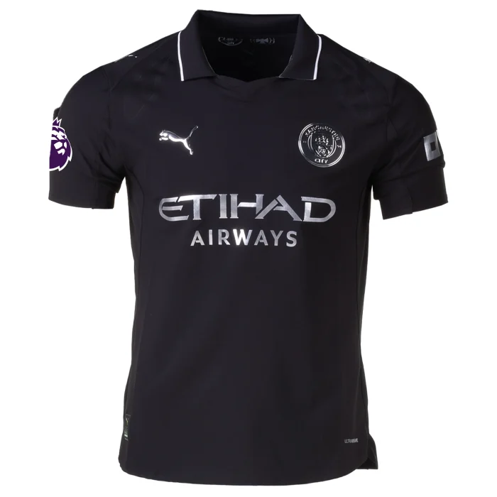 Jérémy Doku Manchester City 2025/2026 Authentic Away Jersey by PUMA - Image 2