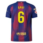 Gavi Barcelona 2025/2026 Authentic Home Jersey by Nike
