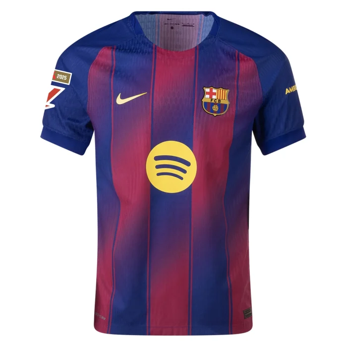 Gavi Barcelona 2025/2026 Authentic Home Jersey by Nike - Image 2
