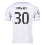 Gonzalo García Real Madrid 2025/2026 Home Jersey by Adidas