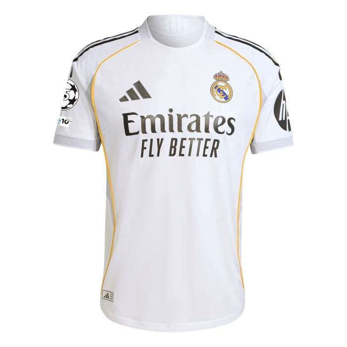 Gonzalo García Real Madrid 2025/2026 Authentic Home Jersey by Adidas - Image 2