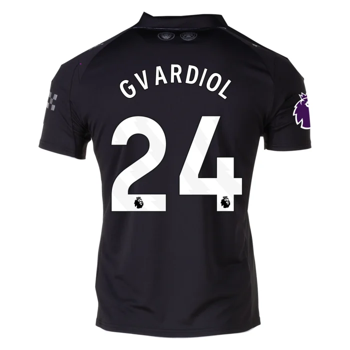 Joško Gvardiol Manchester City 2025/2026 Away Jersey by PUMA - Image 1