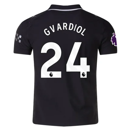 Joško Gvardiol Manchester City 2025/2026 Authentic Away Jersey by PUMA