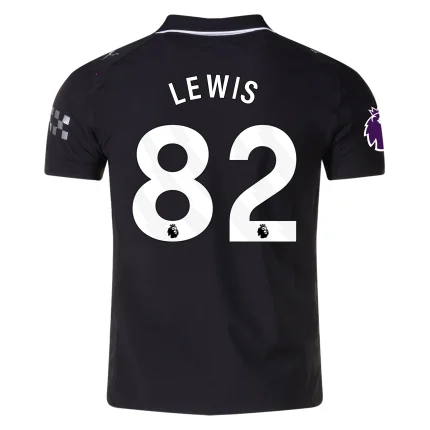 Rico Lewis Manchester City 2025/2026 Authentic Away Jersey by PUMA