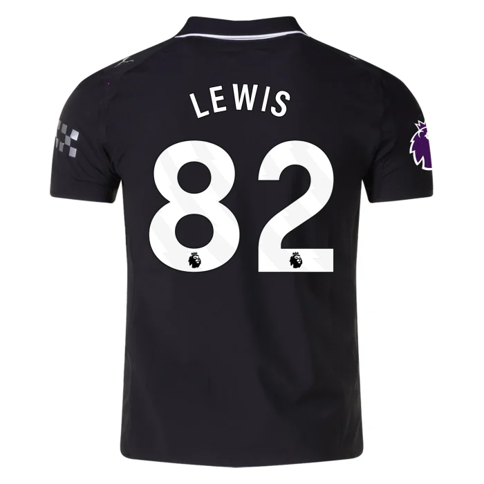 Rico Lewis Manchester City 2025/2026 Authentic Away Jersey by PUMA - Image 1