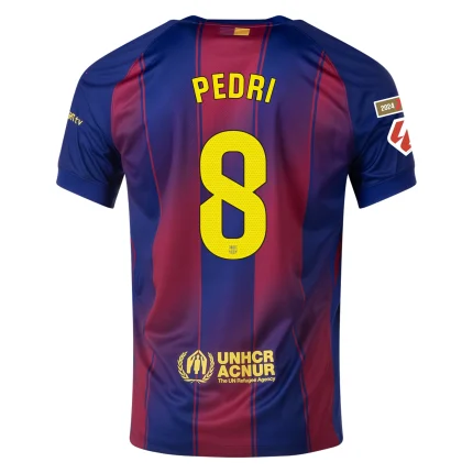 Pedri Barcelona 2025/2026 Home Jersey by Nike