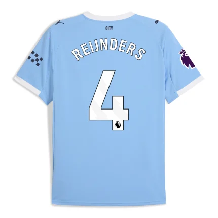 Tijjani Reijnders Manchester City 25/26 Home Jersey by PUMA