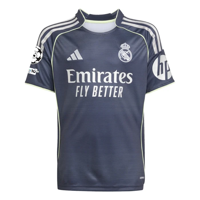 Federico Valverde Real Madrid 2025/2026 Youth Away Jersey by Adidas - Image 2