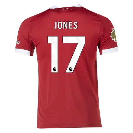 Curtis Jones Liverpool 2025/2026 Authentic Home Jersey by Adidas