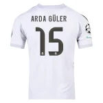 Arda Güler Real Madrid 2025/2026 Home Jersey by Adidas