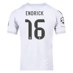 Endrick Real Madrid 2025/2026 Home Jersey by Adidas