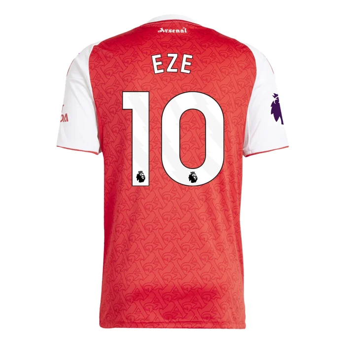 Eberechi Eze Arsenal 2025/2026 Home Jersey by Adidas - Image 1