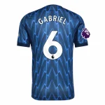 Gabriel Magalhães Arsenal 2025/2026 Authentic Away Jersey by Adidas