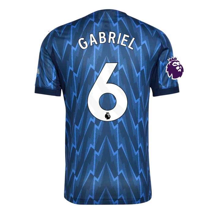 Gabriel Magalhães Arsenal 2025/2026 Authentic Away Jersey by Adidas - Image 1