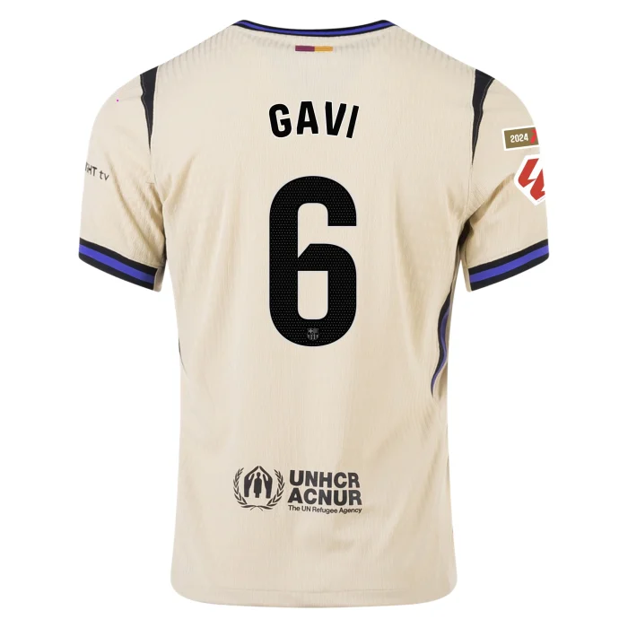 Gavi Barcelona 2025/2026 Authentic Away Jersey by Nike - Image 1