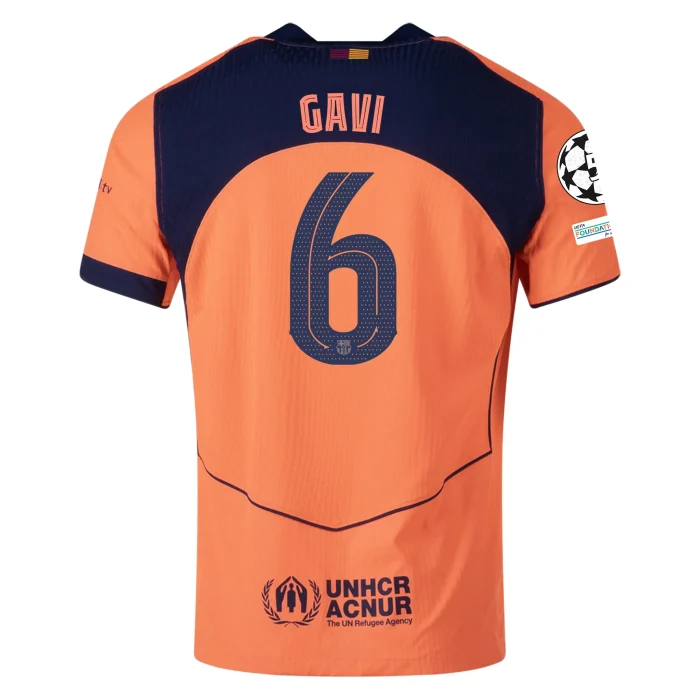 Gavi Barcelona 2025/2026 Authentic Third Jersey by Nike - Image 1