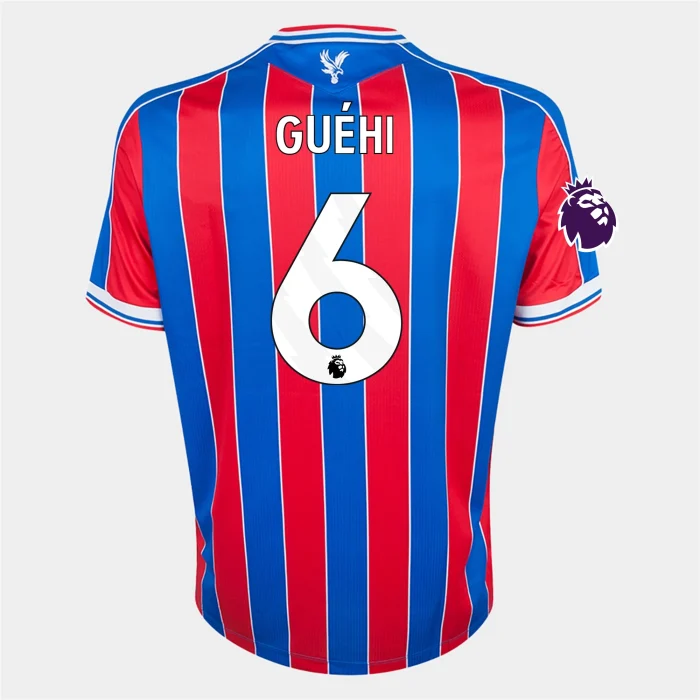 Marc Guéhi Crystal Palace 2025/2026 Authentic Home Jersey by Macron - Image 1