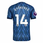 Viktor Gyökeres Arsenal 2025/2026 Authentic Away Jersey by Adidas