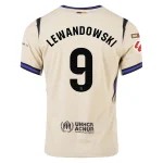 Robert Lewandowski Barcelona 2025/2026 Authentic Away Jersey by Nike