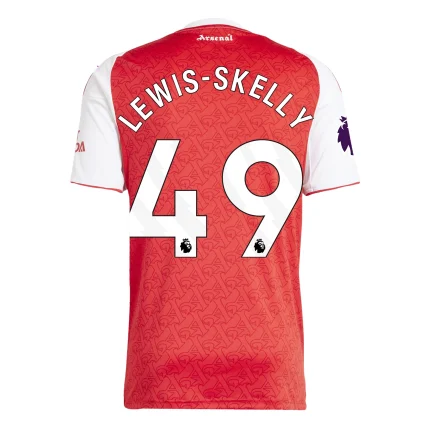 Myles Lewis-Skelly Arsenal 2025/2026 Home Jersey by Adidas