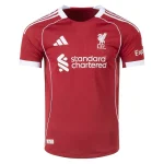 Liverpool 2025/2026 Authentic Home Jersey by Adidas